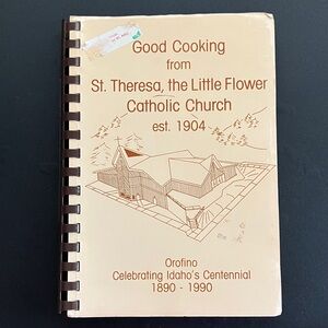Church Community Spiral Bound Cookbook Idaho